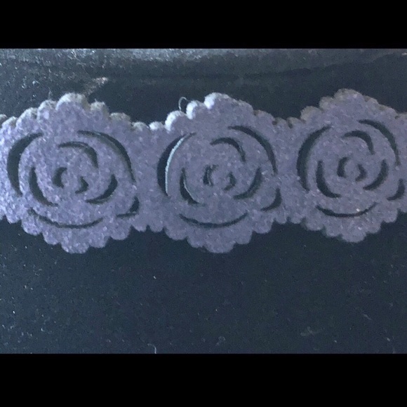 Boho layered choker / bracelet set - Picture 5 of 6